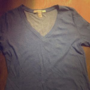 Forever 21 light blue v neck sweater.